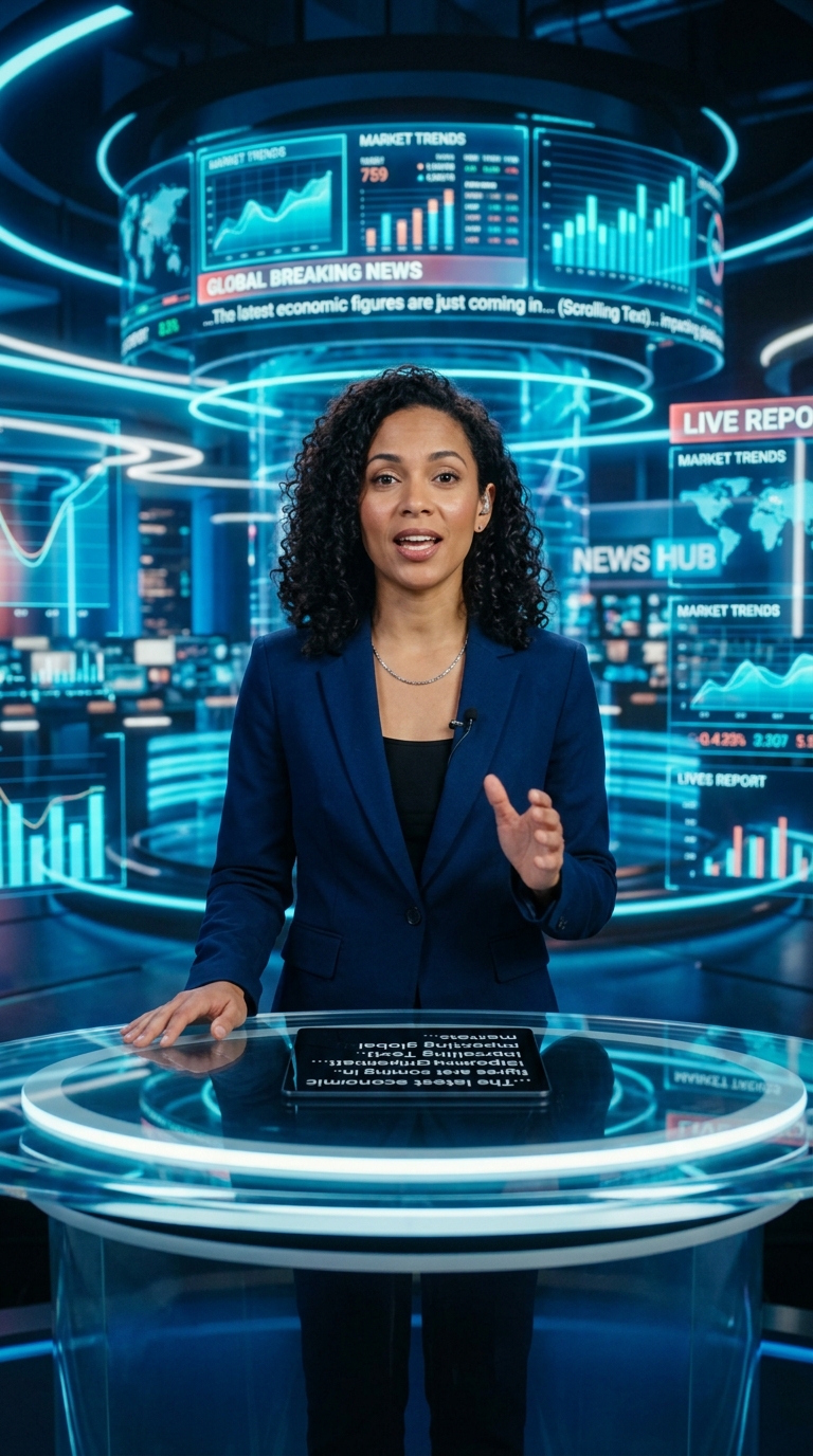 TikTok News Anchor